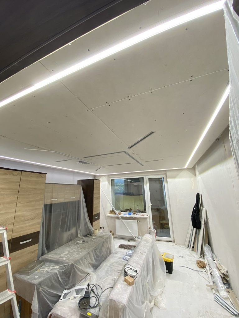 Interjero LED linijų sistema — projekto nuotrauka 7