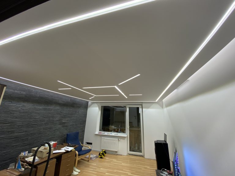 Interjero LED linijų sistema — projekto nuotrauka 4