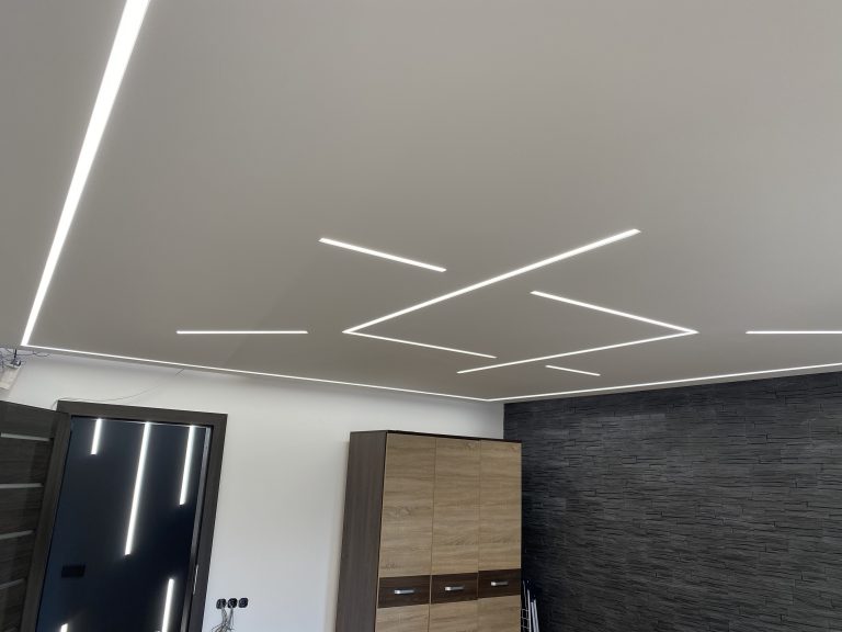 Interjero LED linijų sistema — projekto nuotrauka 3
